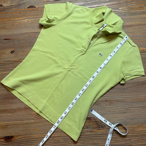 Lacoste Green Polo Shirt - Picture 6 of 7